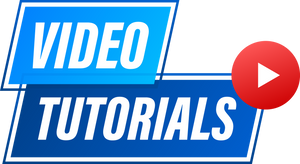 Video tutorials icon concept